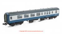 374-680C Graham Farish BR MK2A BSO Brake Second Open Coach number W9434 - BR Blue & Grey